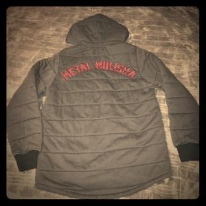 ❌❌sold❌❌Great condition Metal Mulisha full zip